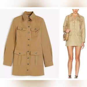 H&M Tan Long Sleeve Dress